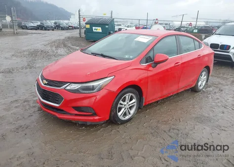 2017 Chevrolet Cruze Lt Auto из США, поврежденный, VIN 1G1BE5SM2H7274268